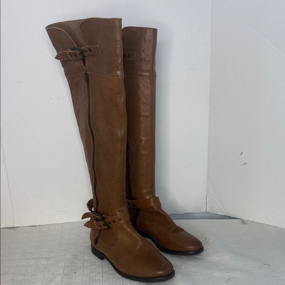 UGG Shoes - UGG Collection Nicoletta Chestnut, Over-the-knee Leather Boots